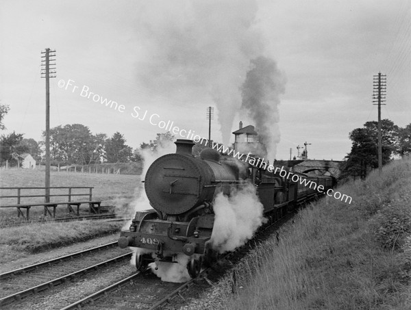 LOCO 409 MAKING STEAM BRIDGE